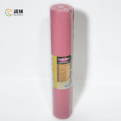 ενιαίο στρώματος χαλί 173cm*61cm γιόγκας PVC υλικό για τη ρουτίνα Workout