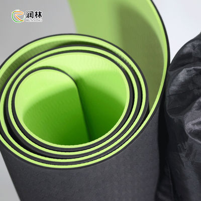 χαλί γιόγκας ικανότητας 6mm, χαλί Eco γιόγκας TPE φιλικό για Pilates