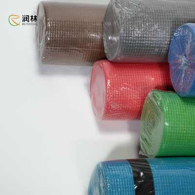 Ικανότητα 410mm άσκησης αντιολισθητικό διάφορο χρώμα ρόλων χαλιών PVC γιόγκας πάχους