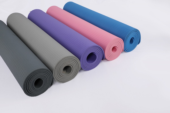 Κυβοειδή αντι δάκρυα 4mm χαλί γιόγκας PVC TPE για τη γυμναστική Pilates