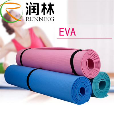 Χαλί γιόγκας αφρού της αθλητικής παχύ EVA Workout γυμναστικής εγχώριας άσκησης αντιολισθητικό